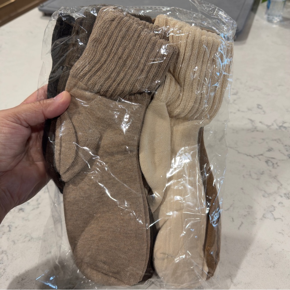 5 Pairs New Women’s Socks - Picture 2 of 3
